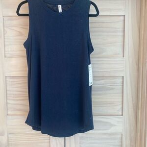 NWT ATHLETA Breezy Tank Navy